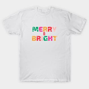 Christmas Merry and Bright T-Shirt